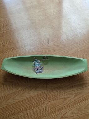 Mint Green Decorative Wooden Tray